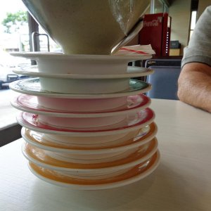 Not bad for our frist stop at Genki Sushi, we'll be back!! HA!