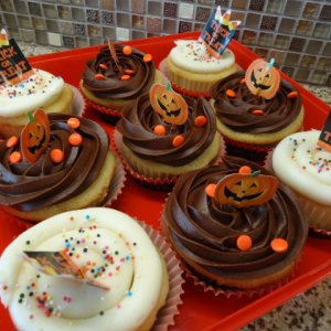 Halloween Cupcakes, cute