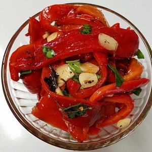Fresh Roasted Red Peppers