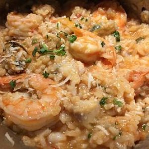 seafood risotto..