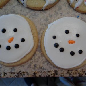 Christmas Cookies, Iced Sugar Cookies
