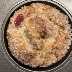Cranberry & Orange Jumbo Muffins, from a mix!