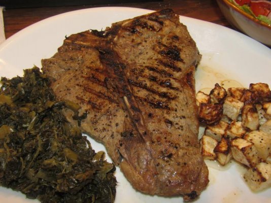 Click image for larger version

Name:	Porterhouse , Grilled, Turnips, Collards 10-24-21.jpg
Views:	18
Size:	82.7 KB
ID:	49509