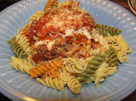Click image for larger version

Name:	Lasagna & Tri-Color Rotini 12-29-21.jpg
Views:	31
Size:	79.5 KB
ID:	50604