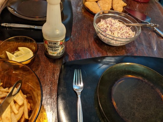 Click image for larger version

Name:	Fish and chips with homemade coleslaw.jpg
Views:	13
Size:	115.8 KB
ID:	52425