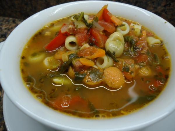 Homemade Minestrone Soup ...