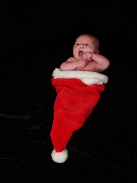 My favorite picture from Steven's first Christmas