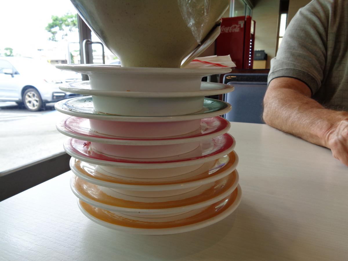 Not bad for our frist stop at Genki Sushi, we'll be back!! HA!