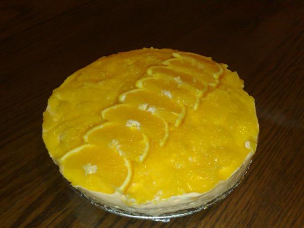 Orange Cheese Cake