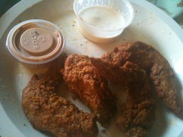 Trying my hotwings out with some dip from Raising Canes and it was pretty good.

I may post this recipe soon.